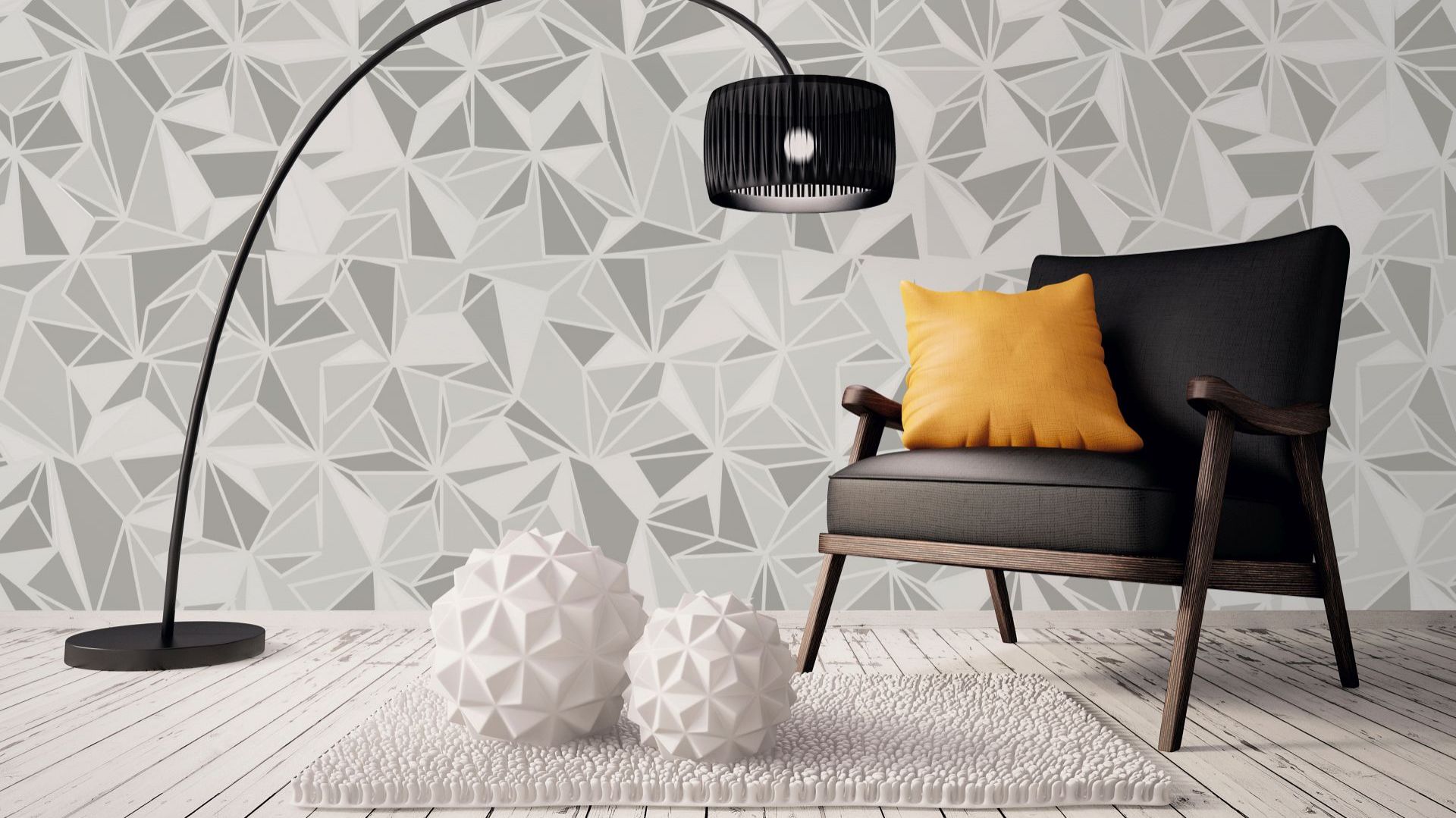 Wallmotion Muraspec to wielkoformatowe nadruki cyfrowe na podkładzie z tapety. W ofercie wzorów producenta są nadruki naśladujące naturalne materiały (metal, kamień, drewno, beton, szkło), jak również wzory kwiatowe, motywy graficzne, abstrakcje. Cechą charakterystyczną okładziny Wallmotion jest nie tylko realistyczna grafika, ale również realistyczna faktura. Fot. Muraspec