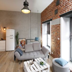 Mieszkanie w stylu loft. projekt: Nowa Papiernia. Fot. Bartosz Jarosz
