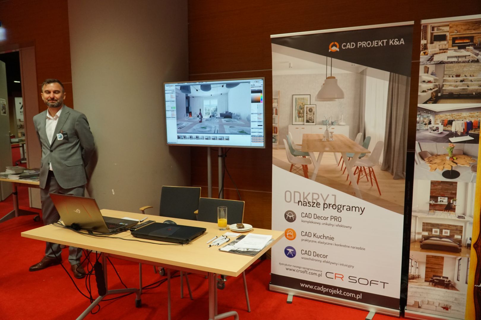 Stoisko firmy CAD Projekt