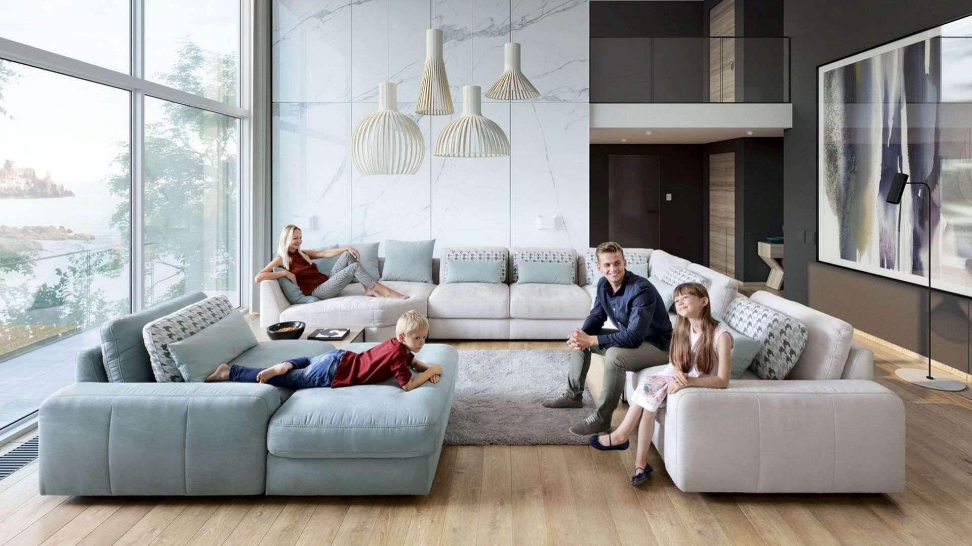 Sofa to nieodzowny element wyposażenia każdego salonu. Fot. Gala Collezione