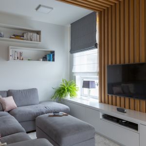 Hygge w warszawskim wydaniu. Projekt: Zuzanna Kuc/ZU projektuje. Fot. Luxrad 