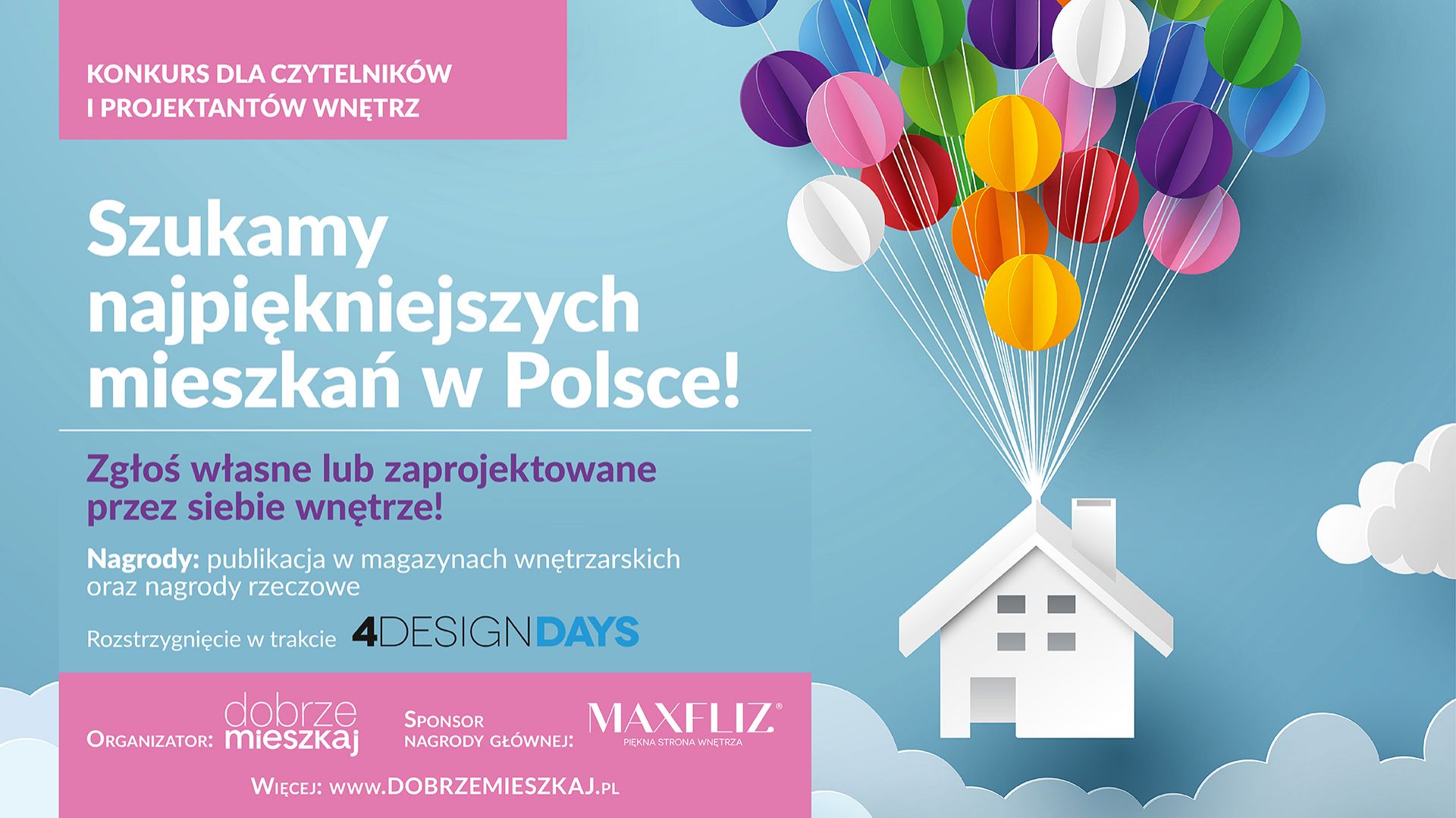 Nagroda główna - lampa Geometric marki Maxlight o wartości 4.5 tys. zł ufundowana została przez firmę Maxfliz. Fot. Max-Fliz