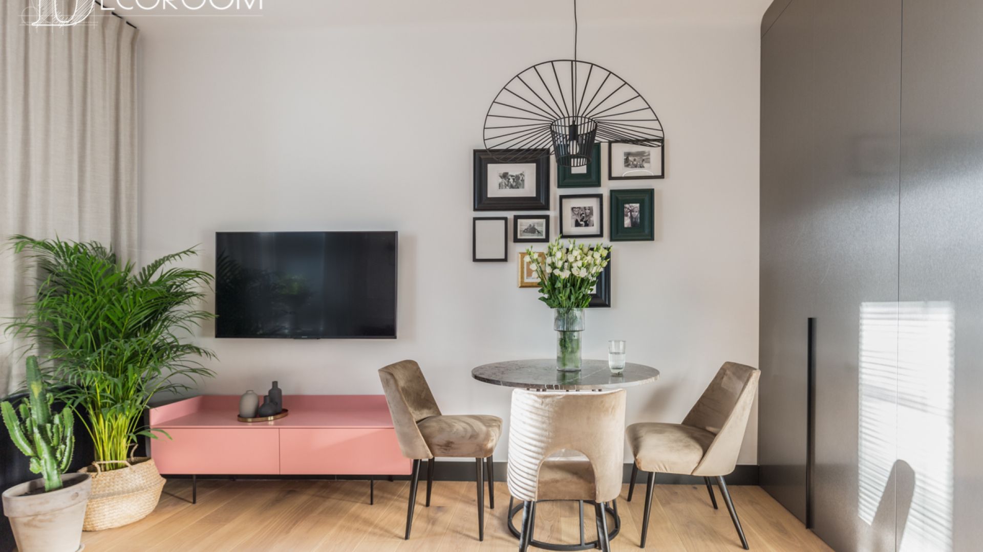 Piękny eklektyzm. Nieduże, stylowe mieszkanie. Projekt: Decoroom. Fot. Pion Poziom Fotografia Wnętrz