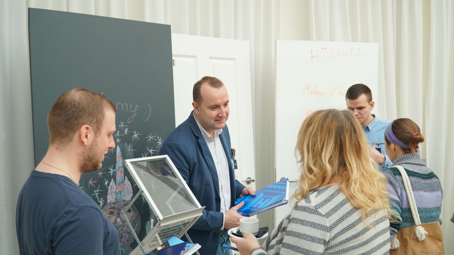 Studio Dobrych Rozwiązań w Toruniu 28 lutego 2019 r. stoisko firmy Hörmann