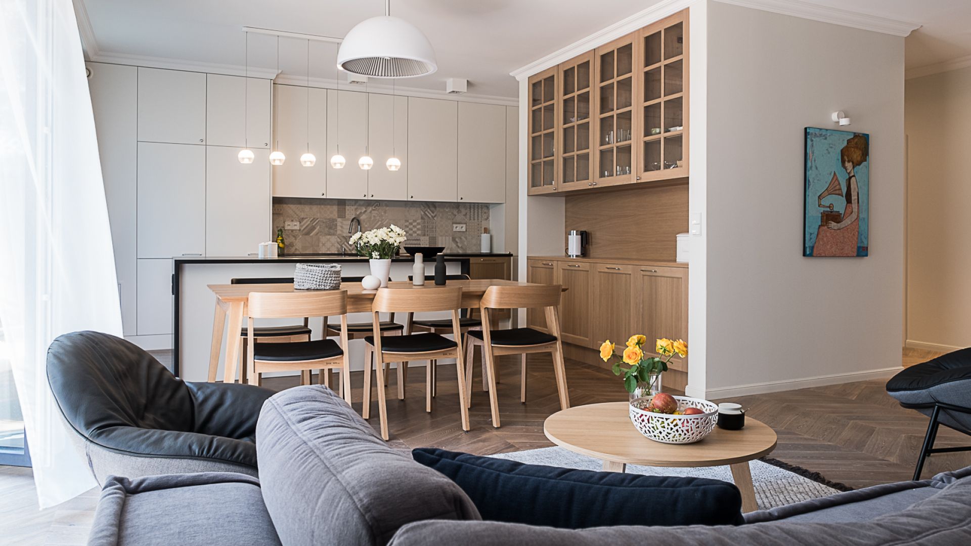 Apartament na Bielanach. Projekt: Jacek Tryc. Fot. Jacek Tryc - wnętrza