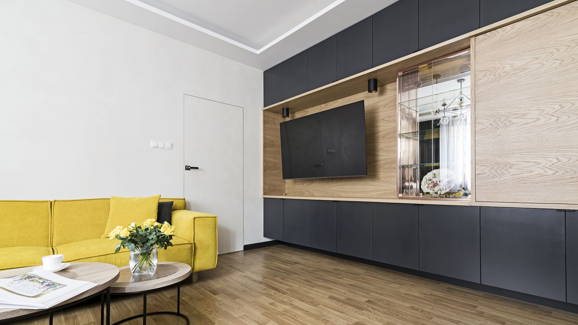 Koncepcja aranżacji estetycznej stawiała od początku na „współczesną elegancję”.Projekt: MMA Pracownia Architektury. Fot. Rafał Chojnacki