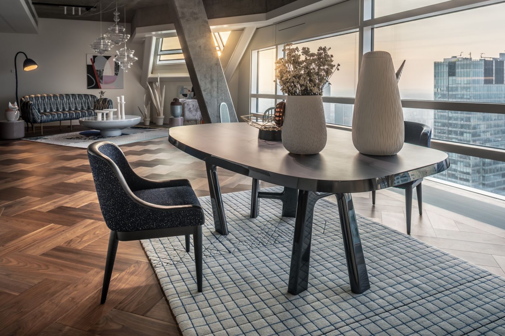 Sky Loft, czyli współczesny design na Złotej 44. Fot. Kooku