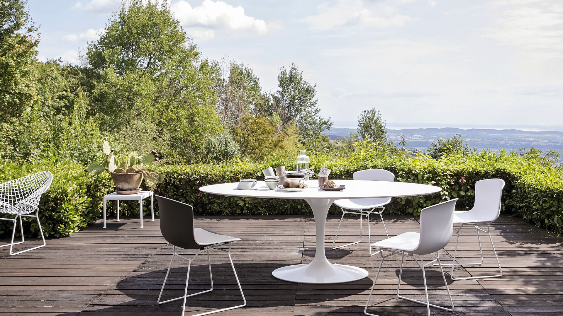 Plastikowy zestaw ogrodowy marki Walter Knoll. Fot. Walter Knoll