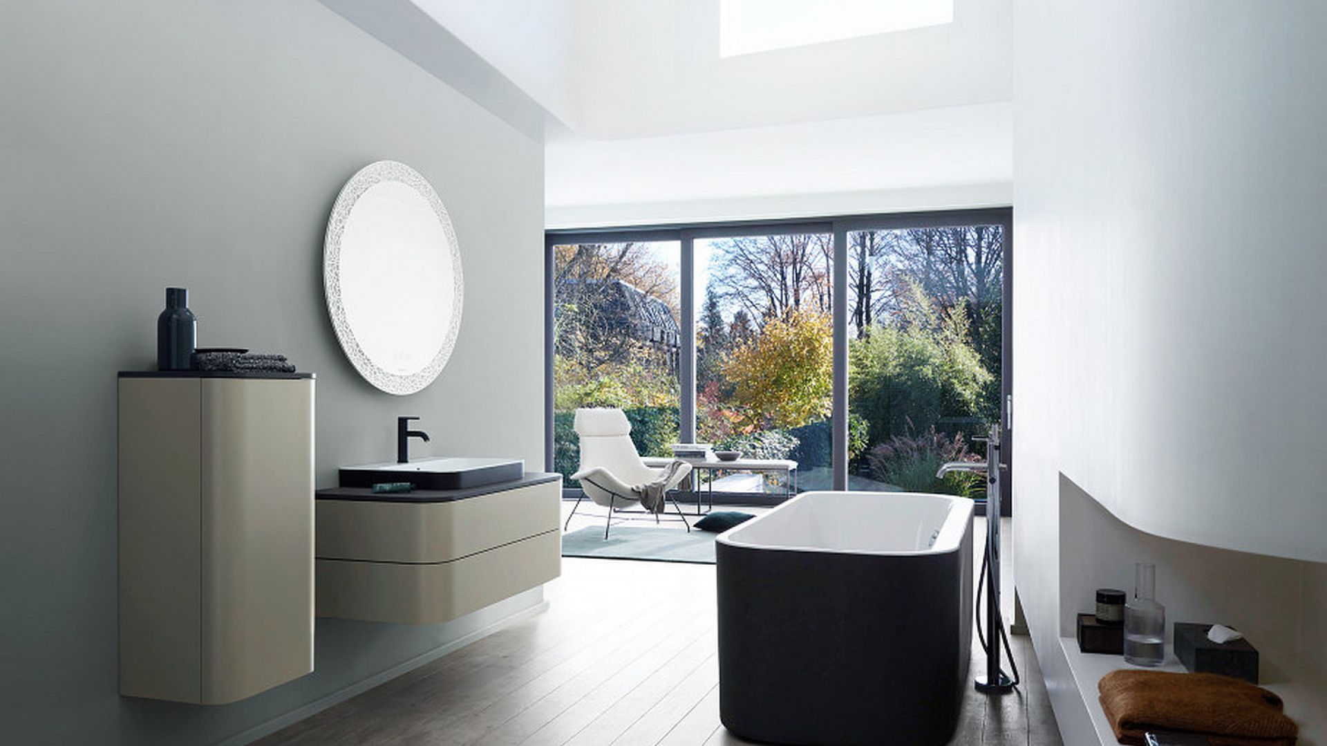 Kolekcja mebli łazienkowych Happy D.2 Plus marki Duravit. Fot. Duravit