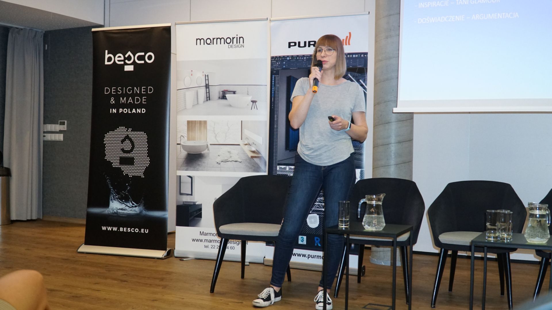 Wystąpienie gościa specjalnego arch. Anny Marii Sokołowskiej