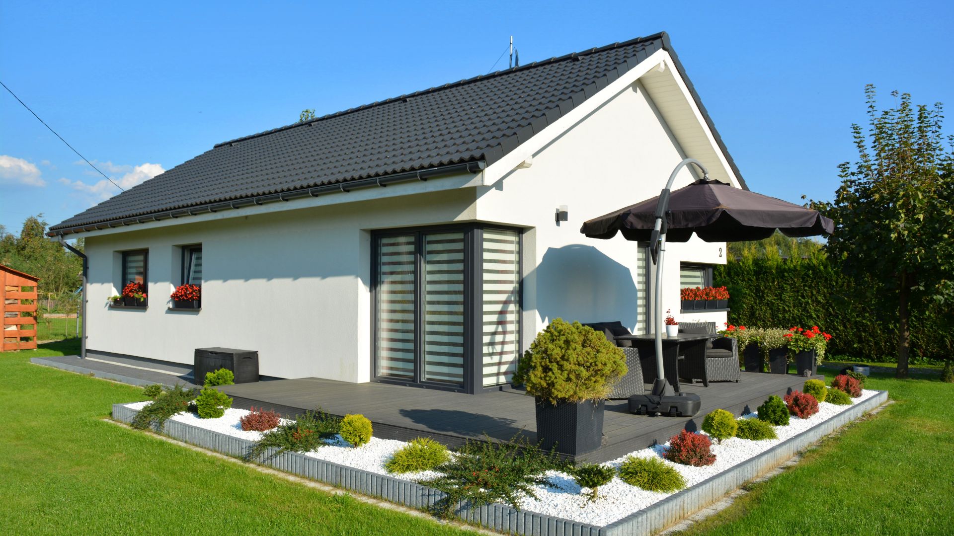 Dom wykonany z prefabrykatów keramzytowych. Fot. Abakon