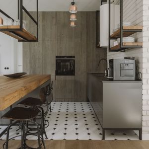 Mieszkanie dla rodziny: otwarte wnętrza inspirowane naturą. Projekt i zdjęcia: Studio.O