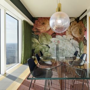 Złota 44 - apartament w stylu włoskim.  Projekt: Ines Lulkowska i Tomasz Tronina. Fot. mat. pras. Galerii Heban