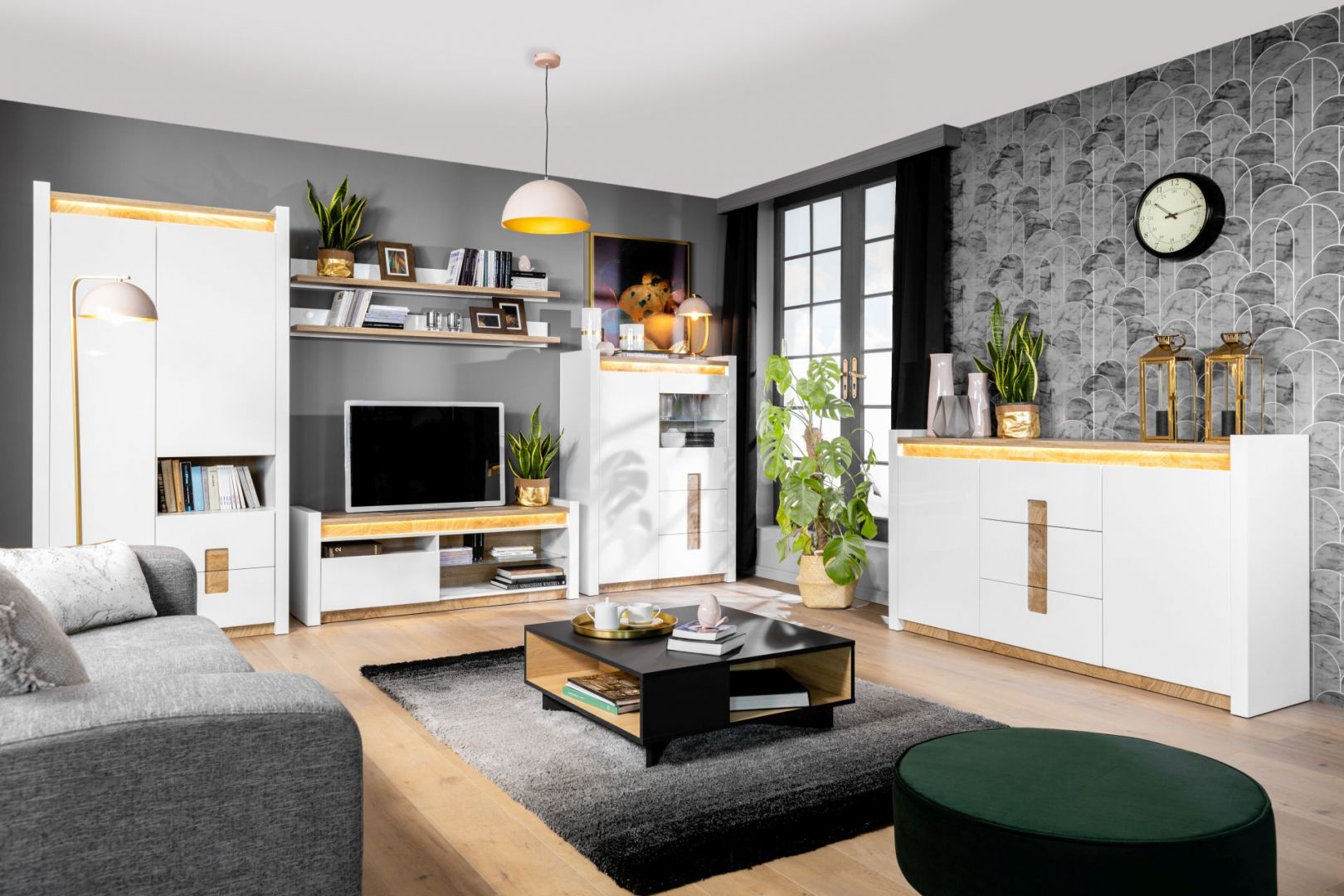 Kolekcja Alameda/Black Red White. Produkt zgłoszony do konkursu Dobry Design 2020.