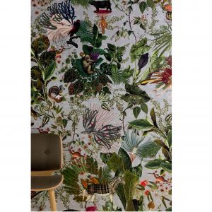 Extinct animals, czyli menażeria wymarłych zwierząt. Fot. Moooi Wallcovering / tapetujemy.pl