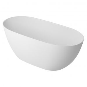 Wanna wolnostojąca 160x74 Sanitaone z konglomeratu. Produkt zgłoszony do konkursu Dobry Design 2020.