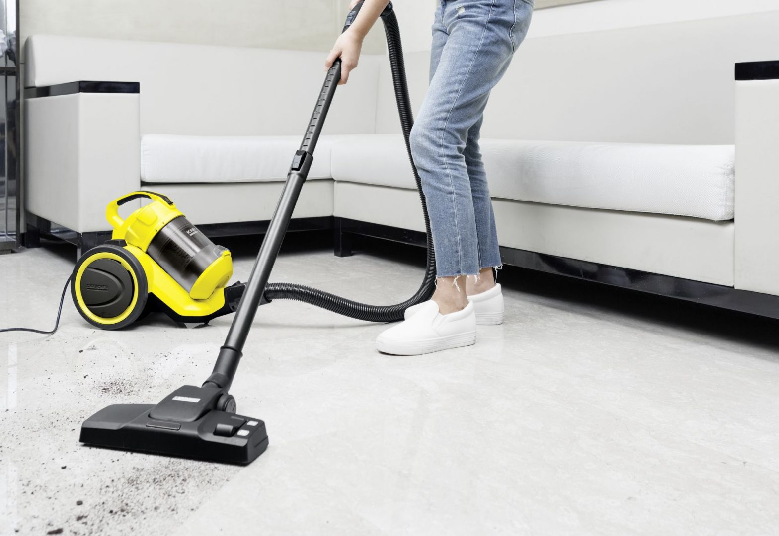 Odkurzacz VC 3/Kärcher. Produkt zgłoszony do konkursu Dobry Design 2020.