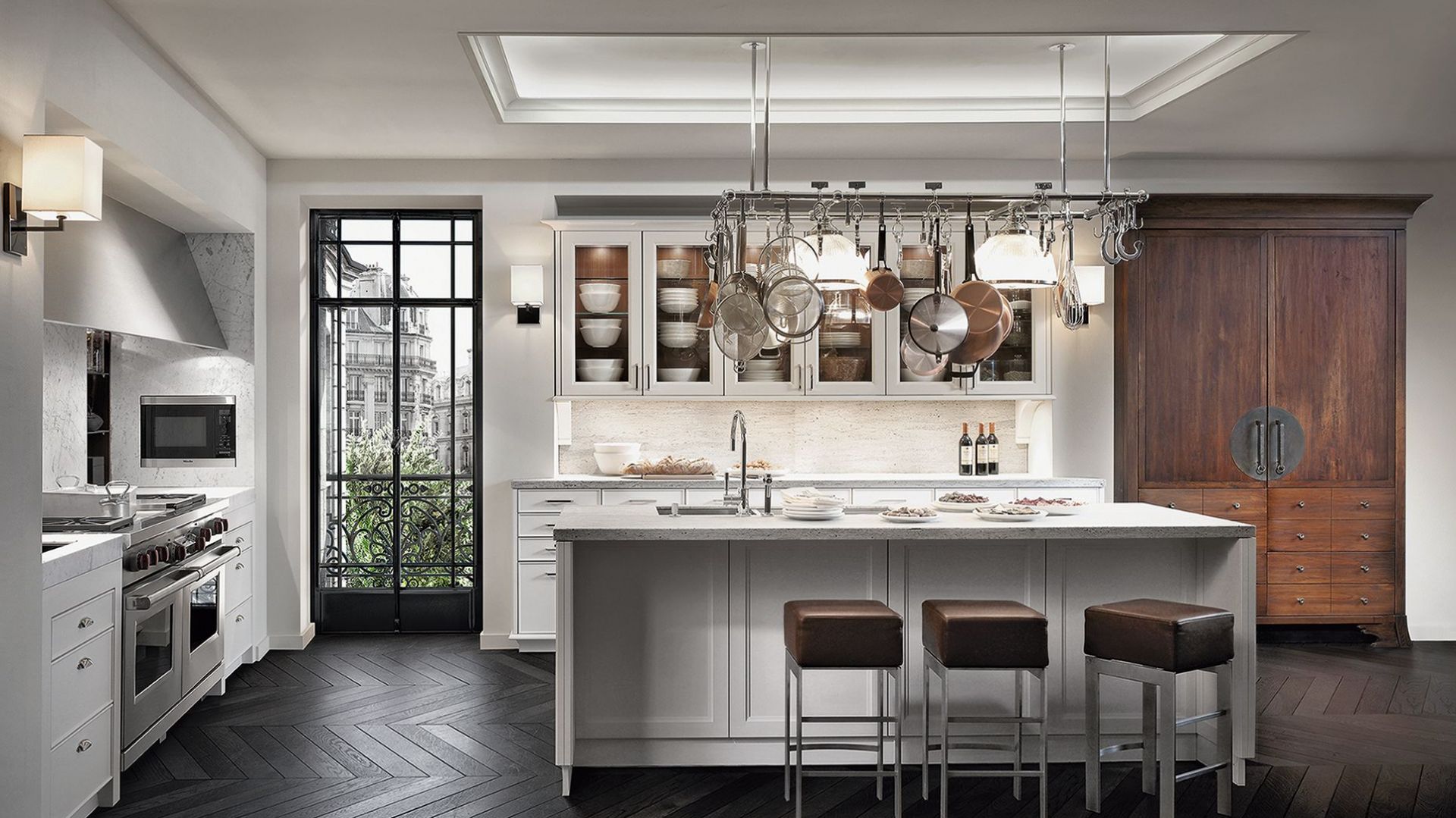 Luksusowa kuchnia Classic BeauxArts to klasyczne inspiracje i nowoczesna ekstrawagancja. Fot. SieMatic