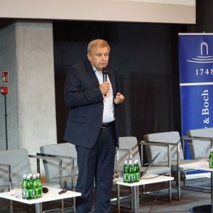 Wojciech Tomasik, reprezentant firmy Villeroy&Boch. Fot. SDR Katowice