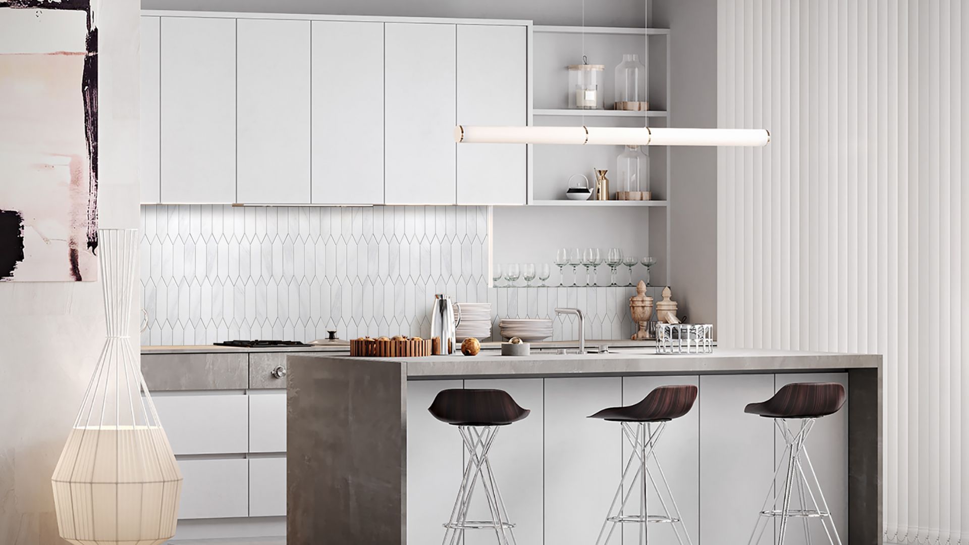 Heksalong Marble Mat XL. Fot. Raw Decor