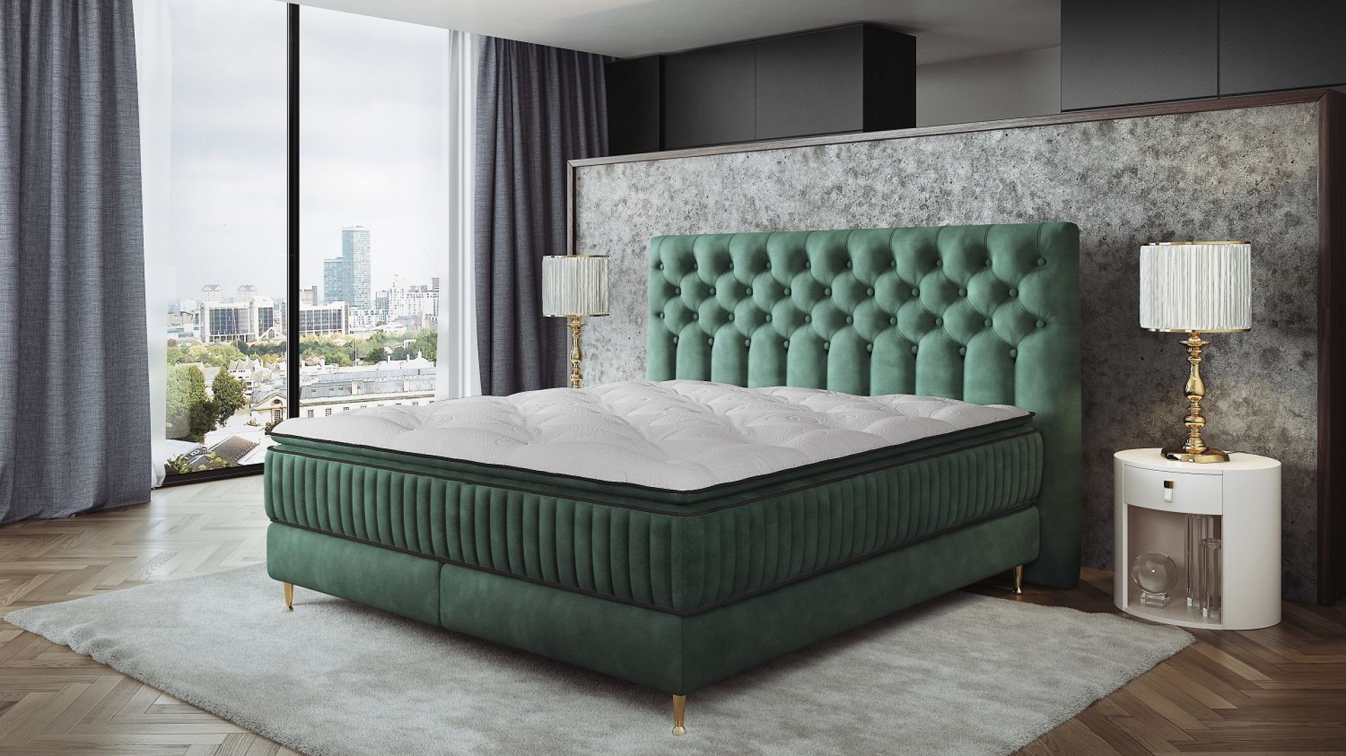 Luksusowa sypialnia - wybierz łóżko kontynentalne