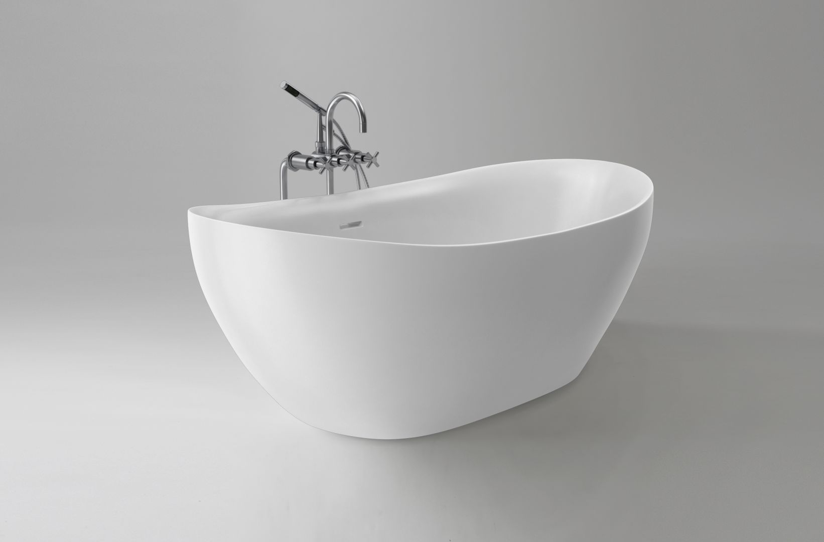 Wanna wolnostojąca Ravon Tulipano/Ravon. Produkt zgłoszony do konkursu Dobry Design 2020.