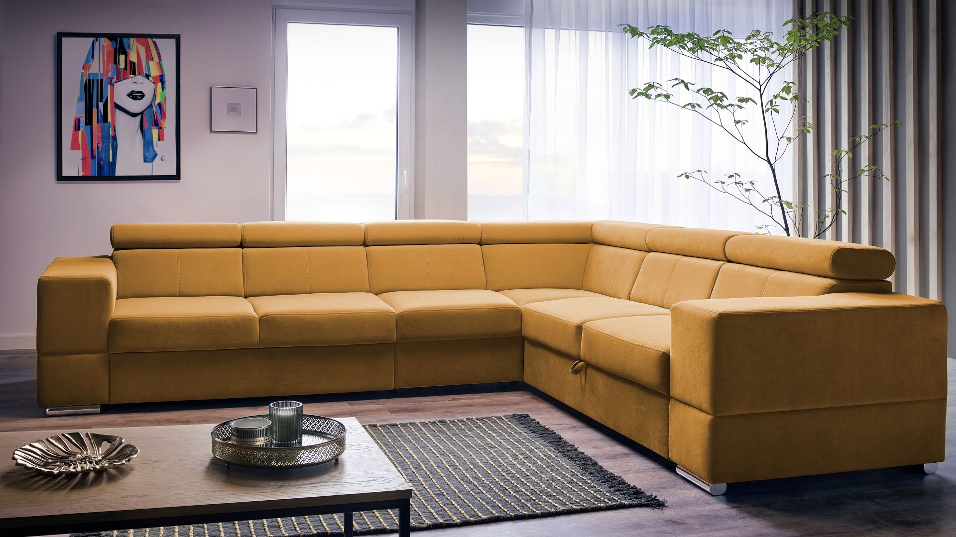 Kolekcja mebli wypoczynkowych Texas/Emilia Meble. Produkt zgłoszony do konkursu Dobry Design 2020.