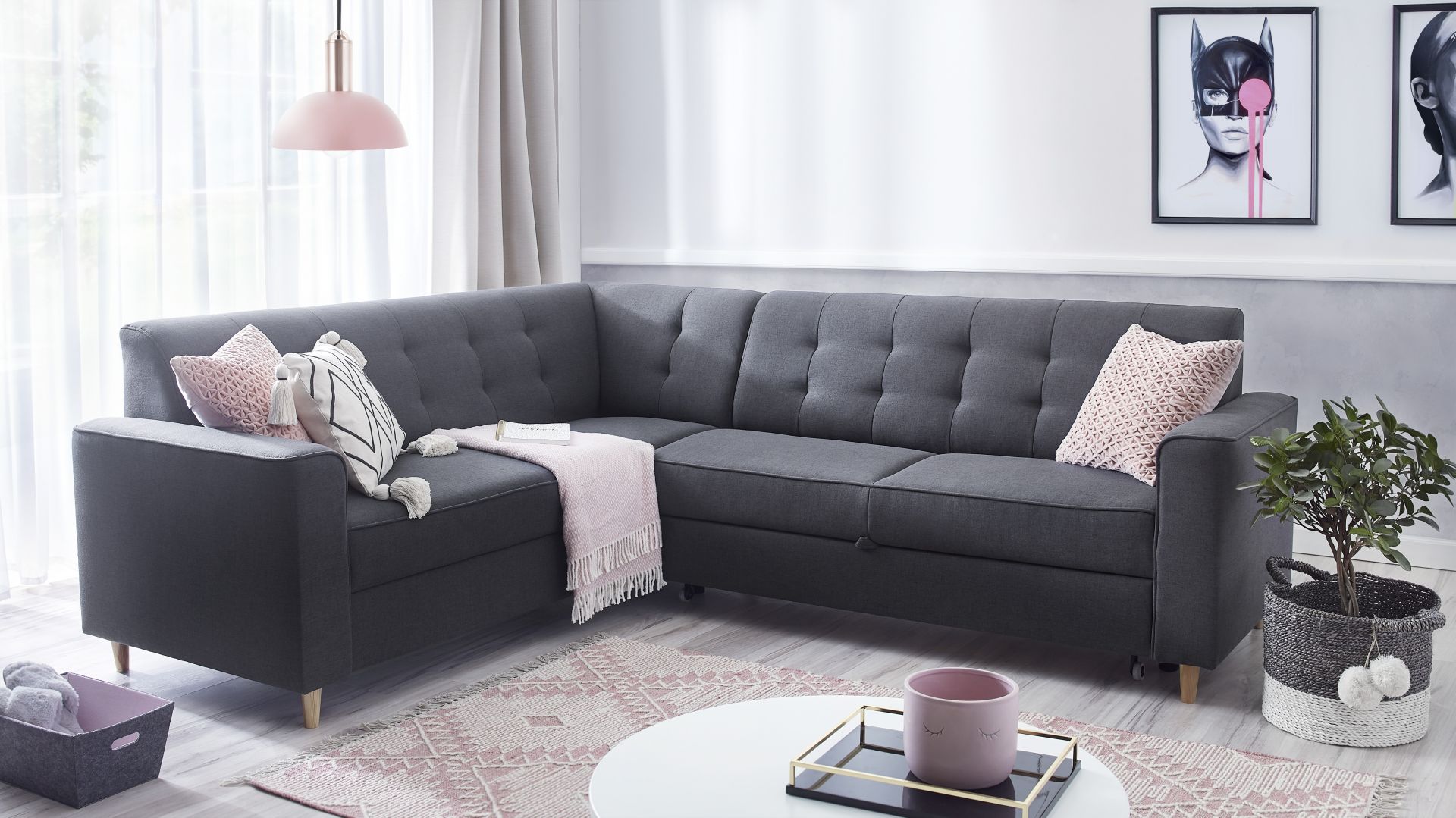 Narożnik Mexico/Emilia Meble. Produkt zgłoszony do konkursu Dobry Design 2020.