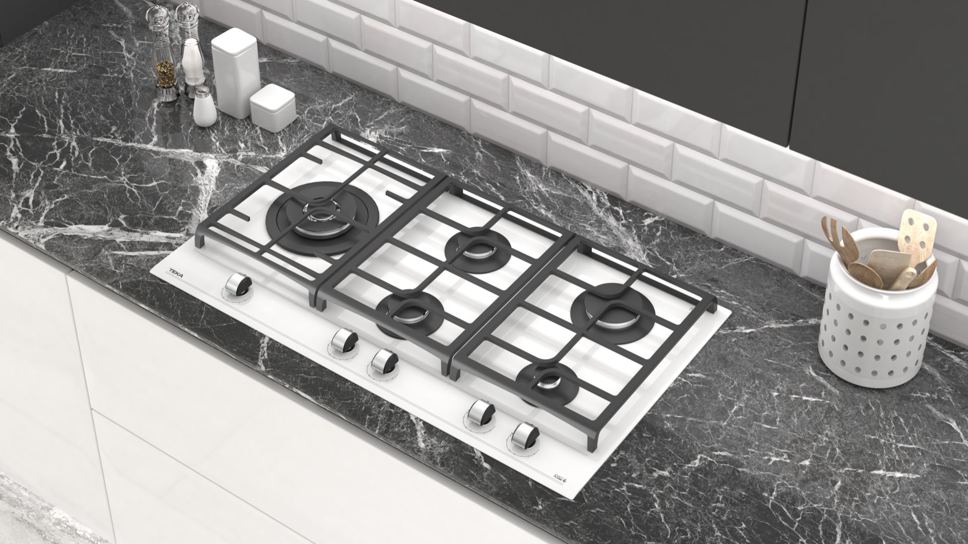 ExactFlame - seria płyt gazowych/Teka. Produkt zgłoszony do konkursu Dobry Design 2020.