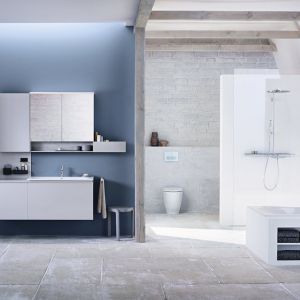 Seria ceramiki i mebli łazienkowych Acanto/Geberit. Produkt zgłoszony do konkursu Dobry Design 2020.