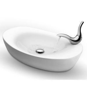 Bateria umywalkowa Artize Tailwater/Jaquar. Produkt zgłoszony do konkursu Dobry Design 2020.