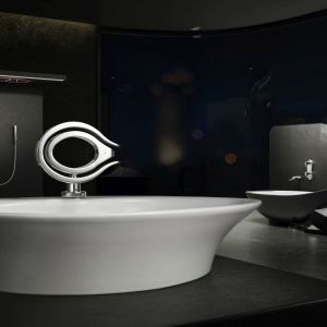 Bateria łazienkowa Tiaara/Jaquar. Produkt zgłoszony do konkursu Dobry Design 2020.