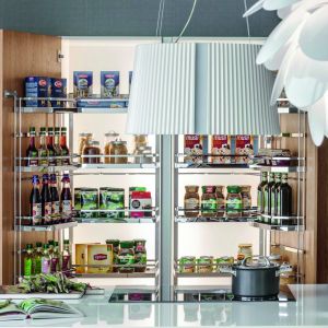 Cargo wysokie Tandem umożliwia przechowywanie wszystkich suchych produktów w jednym miejscu. Fot. Peka