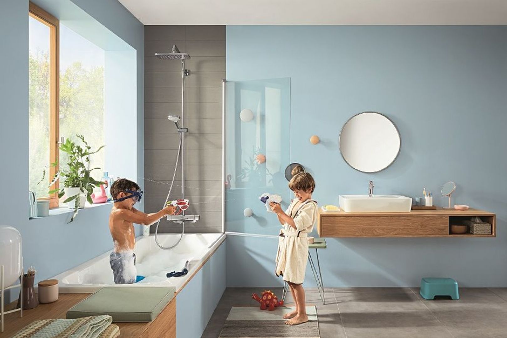 Nowa linia pryszniców Croma E. Fot.Hansgrohe