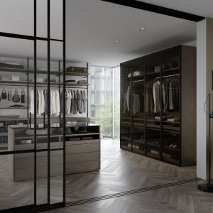Garderoba walk-in. Fot. Raumplus