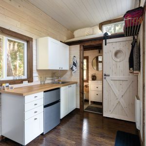 Kuchnia w stylu loft. Fot. Radex, drzwi LOFT Xo