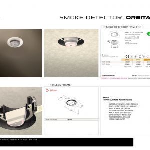 Tal Orbital - profesjonalny anemostat z wbudowaną oprawą oświetleniową oraz na życzenie głośnikiem/Produkt Design. Produkt zgłoszony do konkursu Dobry Design 2020.