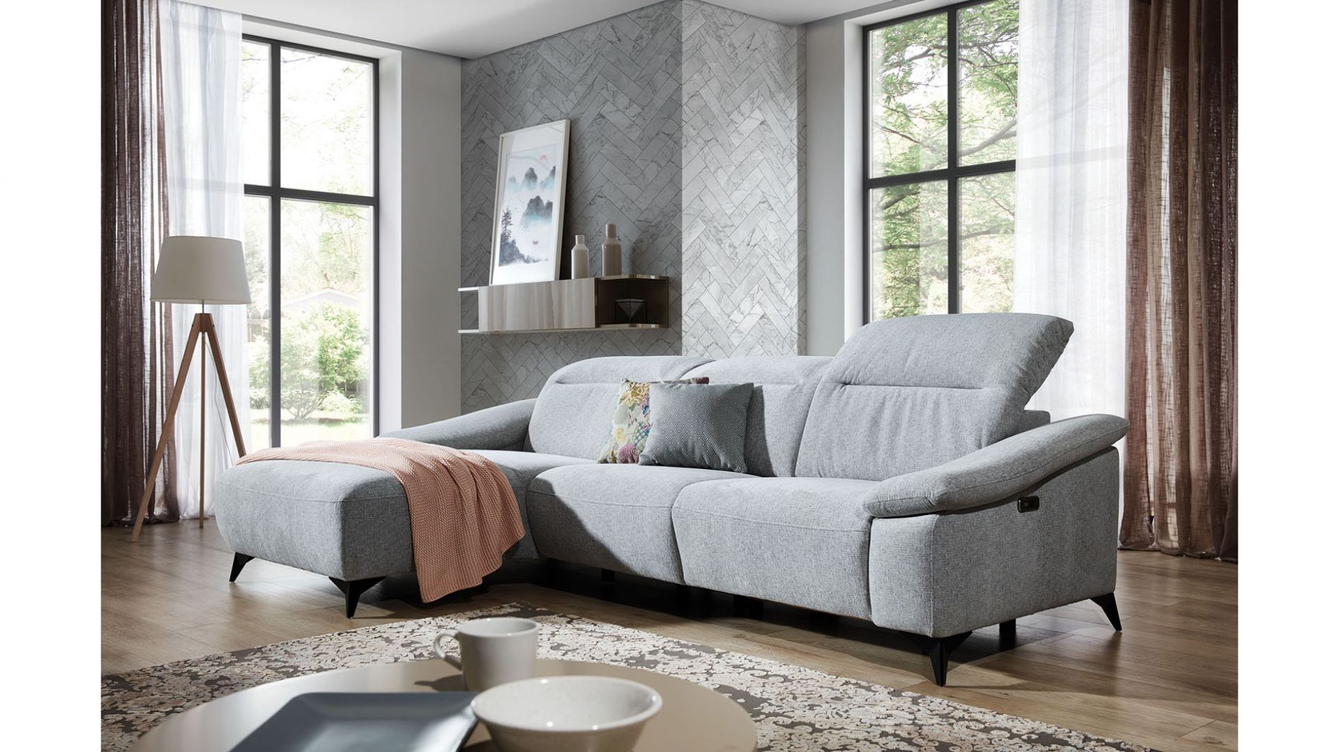 Gappa z funkcją relaks/Stagra Meble. Produkt zgłoszony do konkursu Dobry Design 2020.