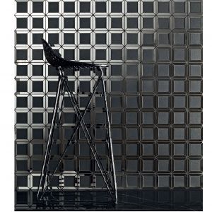 Mozaika Lucid Square Black. Fot. Tubądzin