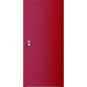 Drzwi Porta Vector Premium z bezprzylgową ościeżnicą Level/Porta. Produkt zgłoszony do konkursu Dobry Design 2020. 