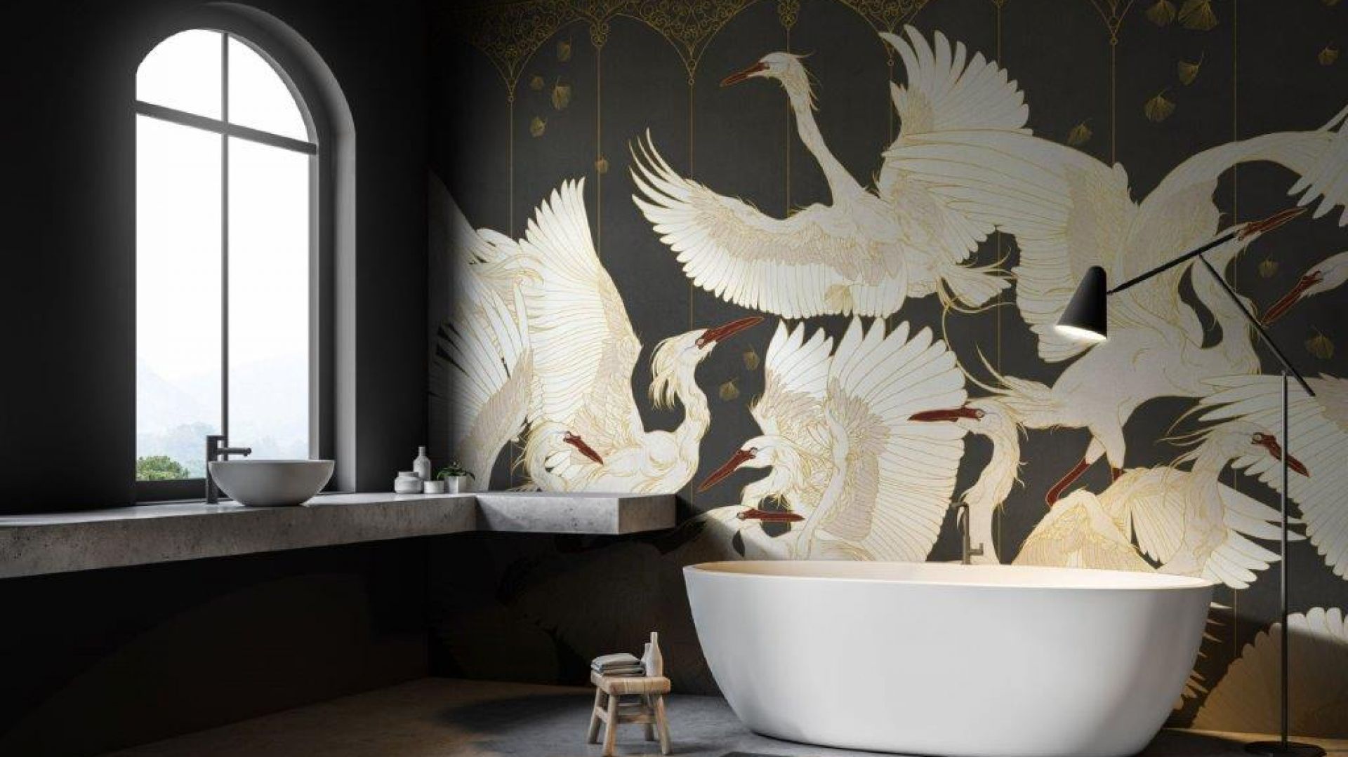 Tapety Tecnografica Italian Wallcoverings, wzór La-Danse. Carpet Studio. Fot. Carpet Studio