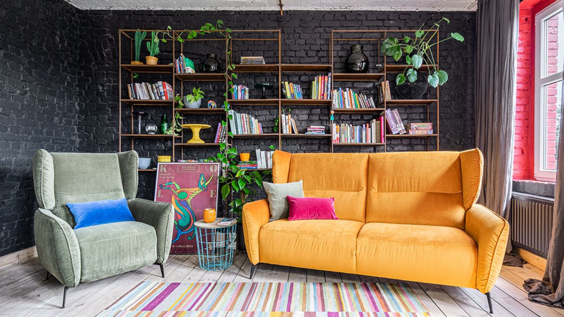 Sofa i fotel z kolekcji Lorien. Fot. Gala Collezione