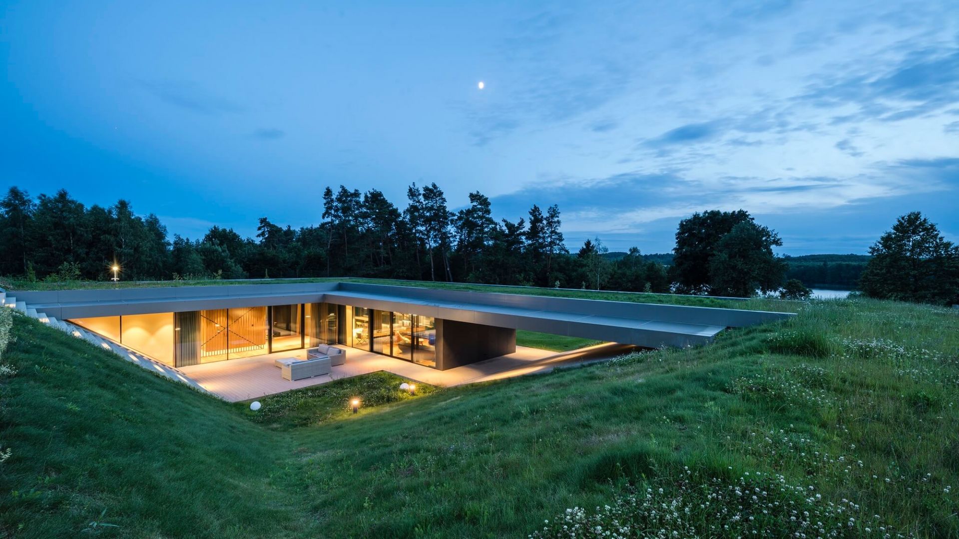 Green Line House. Projekt: pracownia Mobius Architekci