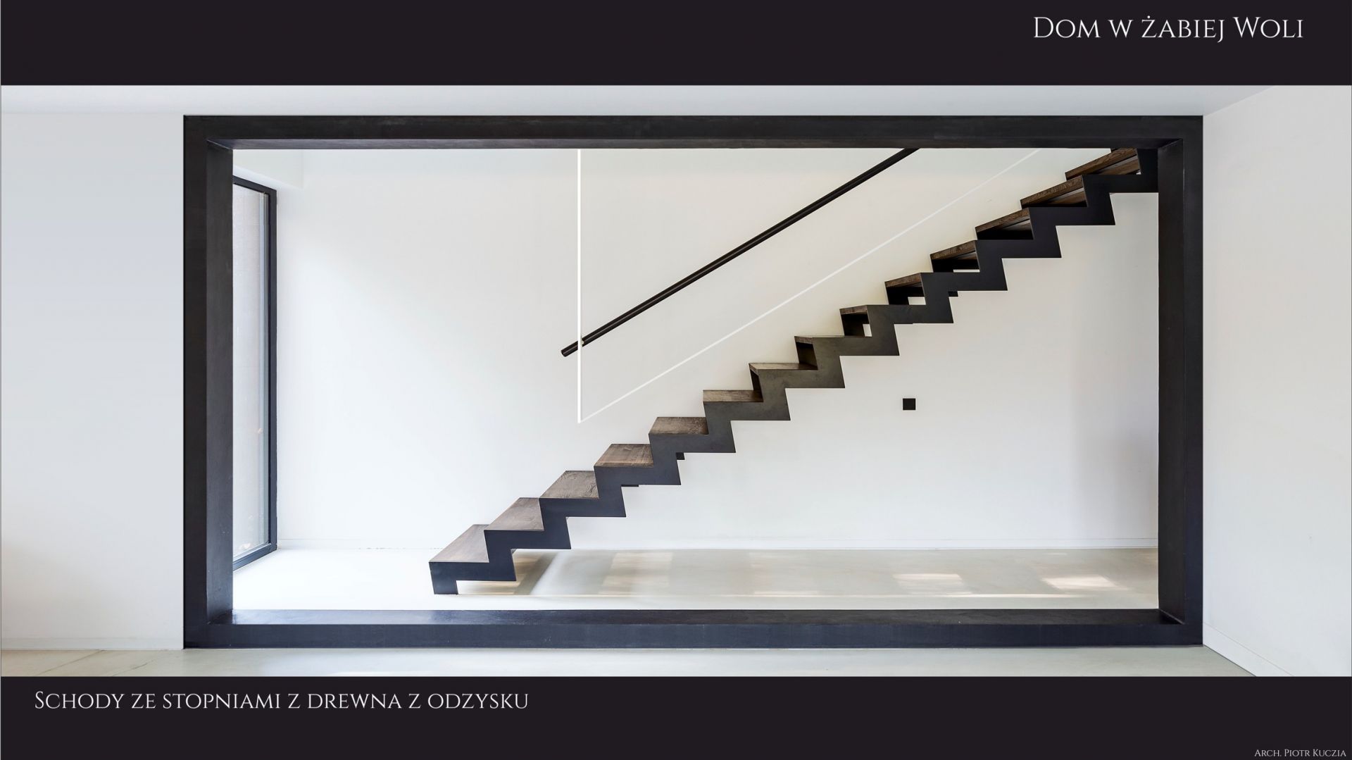 Dom jednorodzinny w Żabiej Woli. Projekt: pracownia Kuczia Architect