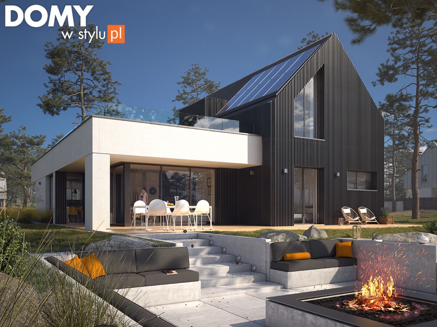 Projekt Justa. Fot. Domy w stylu