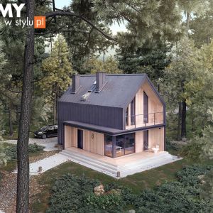 Projekt Malutki dr-S. Fot. Domy w stylu