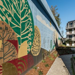 Mural na osiedlu Vialo. Fot. TPS Reapolis