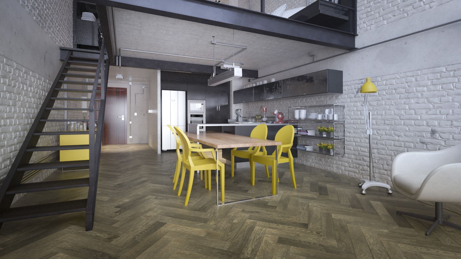 Retro Brushed Line Design Experience Dark Omen/Jawor-Parkiet. Produkt zgłoszony do konkursu Dobry Design 2020.