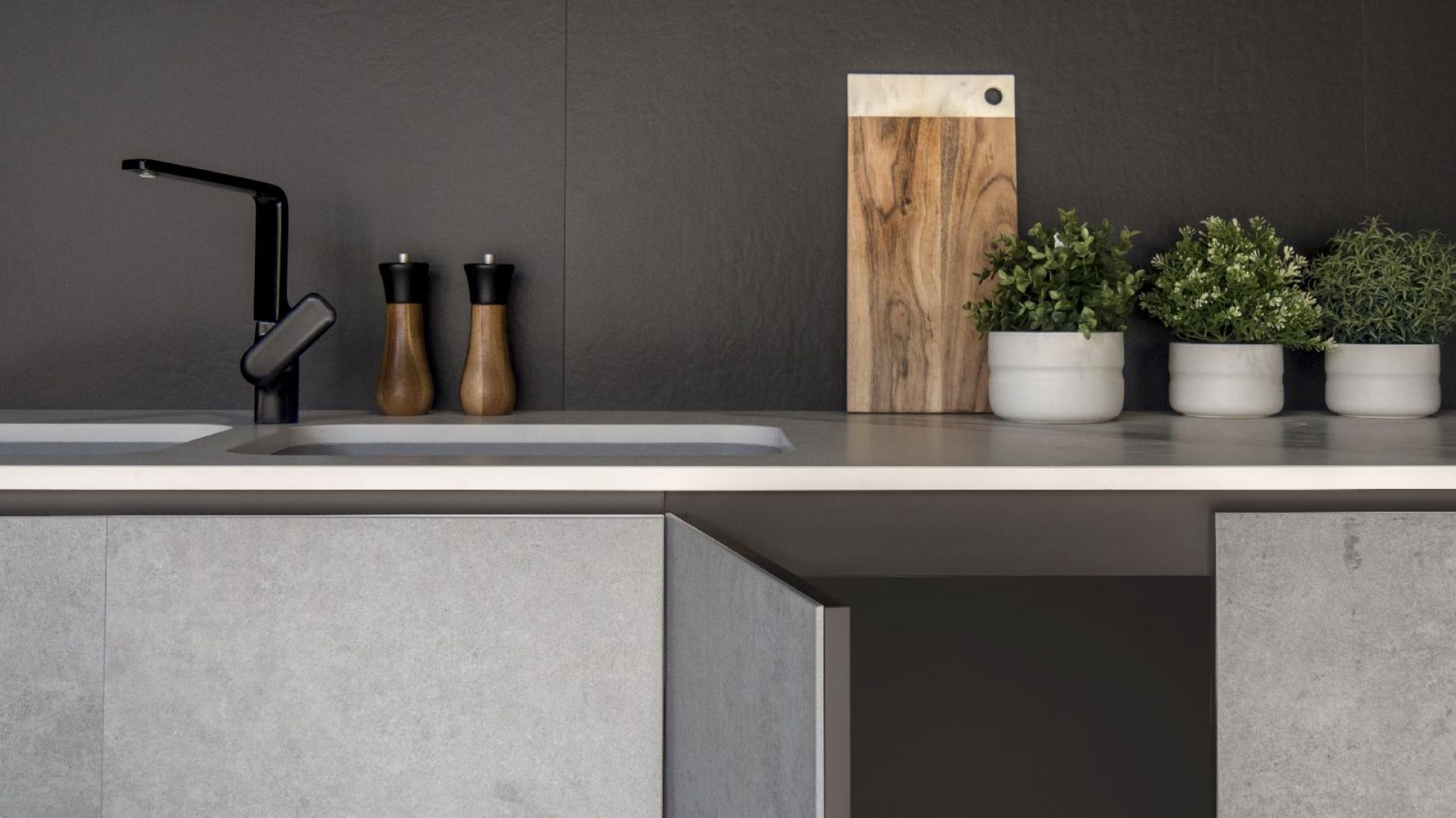 Dekton Slim, color Kreta. Fot. Cosentino
