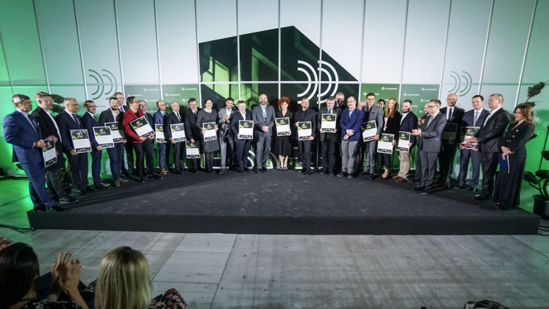 Zwycięzcy w konkursie 4Buildings Awards 2019. Fot. PTWP/Michał Oleksy